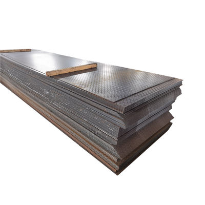 A36 S235jr Ss400 Q235B Q345b Placca laminata a caldo di ferro mite, lamiera di metallo, lamiera di acciaio a quadri