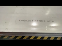 Lo strato laminato a caldo di acciaio inossidabile dello strato 4mm di acciaio inossidabile ha impresso lo strato di acciaio inossidabile